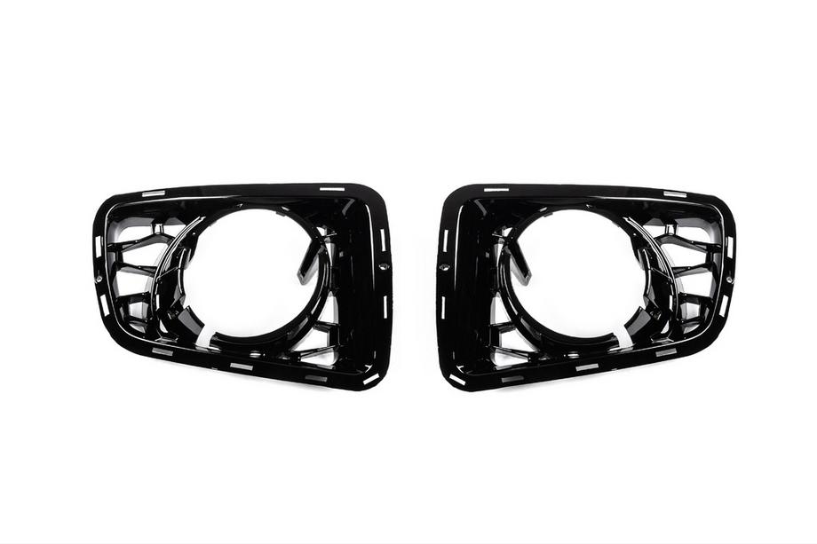 Range Rover III L322 2002-2012 Rejillas de faros antiniebla Autobiography 2010-2013 (2 uds, negras) Image