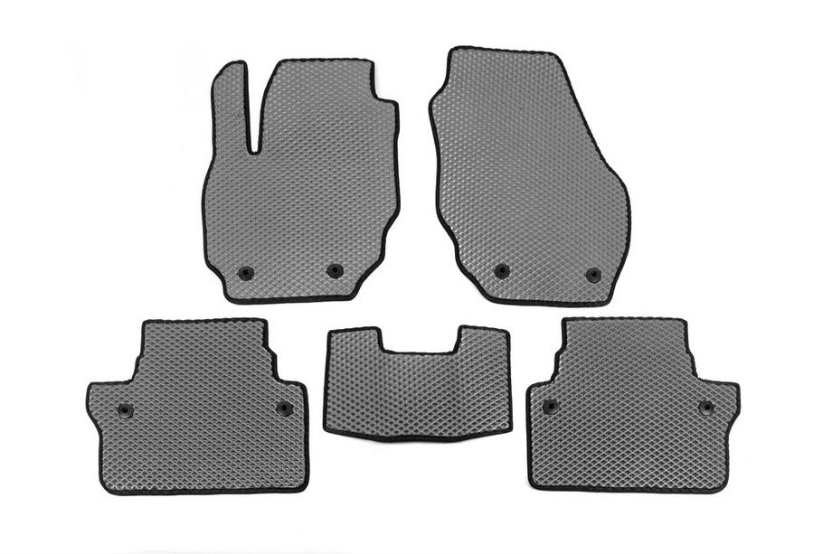 Volvo XC70 2007-2013 Alfombrillas EVA (Gris) Image
