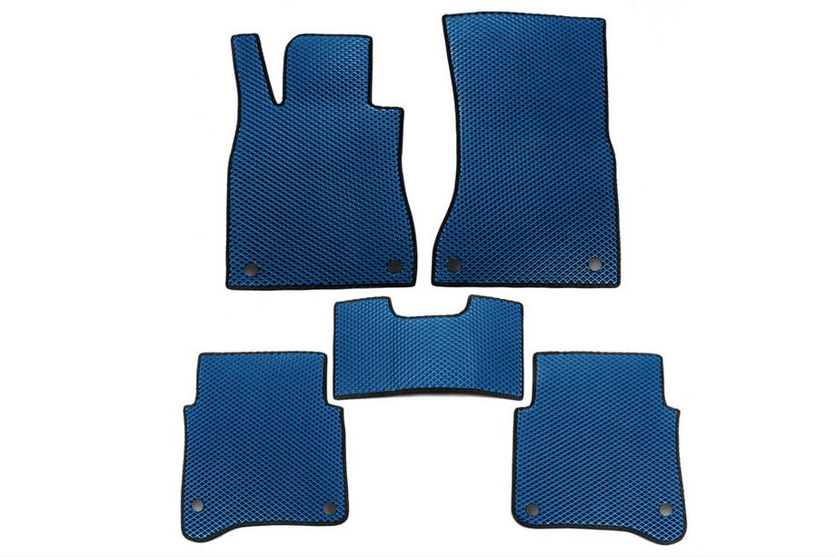 Mercedes S-сlass W223 2020- Alfombrillas EVA (Azul) Image
