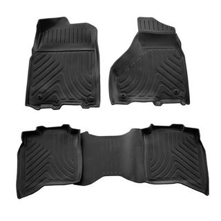 Alfombrillas de Goma Stingray 3D (Crew cab, 2009-2018, 4 uds) Dodge RAM (DS/DJ/D2) 2009–2024