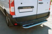 Renault Master 2011-2023 Estribo Trasero (Acero Inoxidable) foto 1