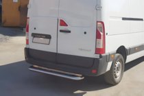 Renault Master 2011-2023 Estribo Trasero (Acero Inoxidable) foto 4