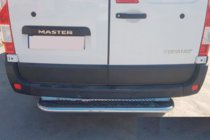 Renault Master 2011-2023 Estribo Trasero (Acero Inoxidable) foto 2