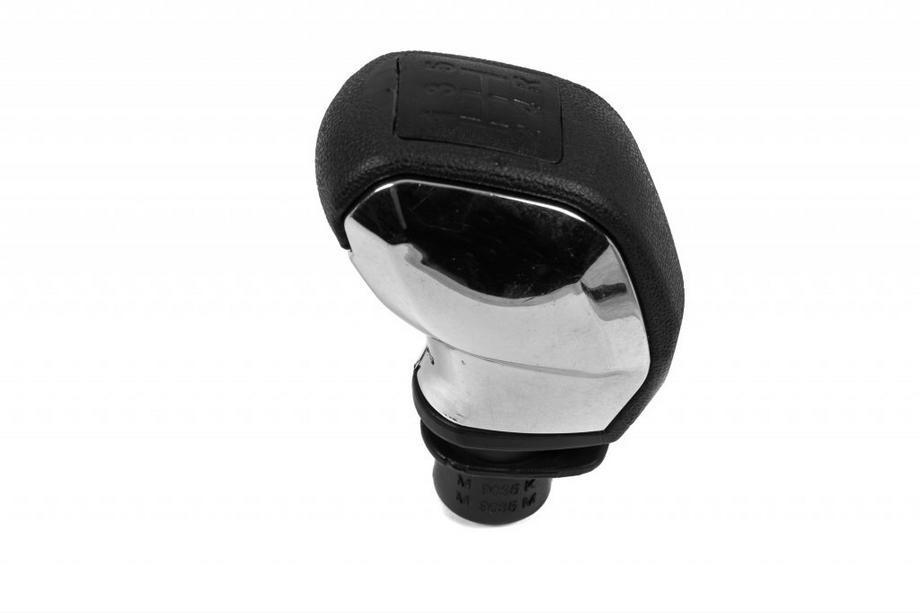 Citroen C-5 2001-2008 Liquidación Pomo de Palanca de Cambios 5 Velocidades 9035N (negro+cromo) (desgastado) Image