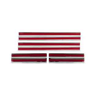 Cubiertas de Umbral Carmos V2 (4 uds, Acero Inoxidable) Volkswagen Touareg 2010-2018 foto 3