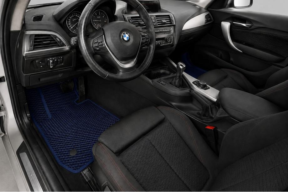 BMW 1 Series F20/F21 2011-2019 Alfombrillas EVA (Azul) Foto 1