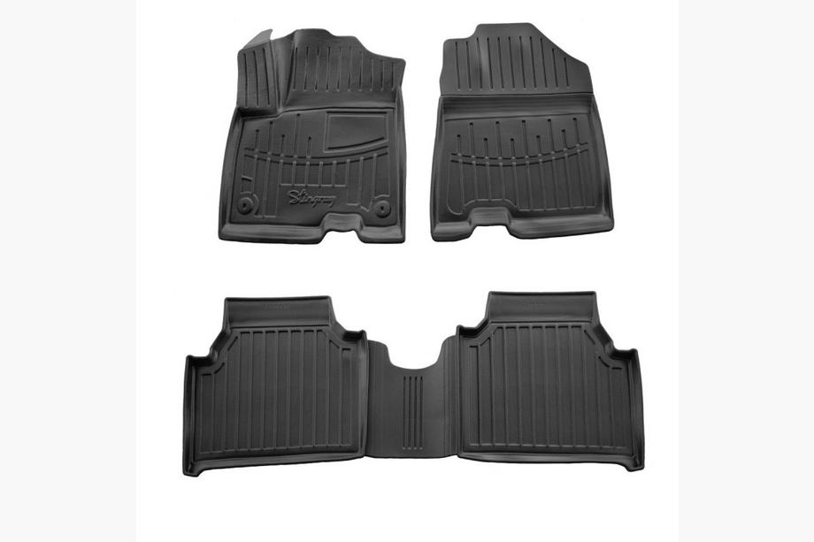Kia Niro 2016–2021 Alfombrillas de Goma Stingray 3D (2018-2022, Electro, 4 uds) Image