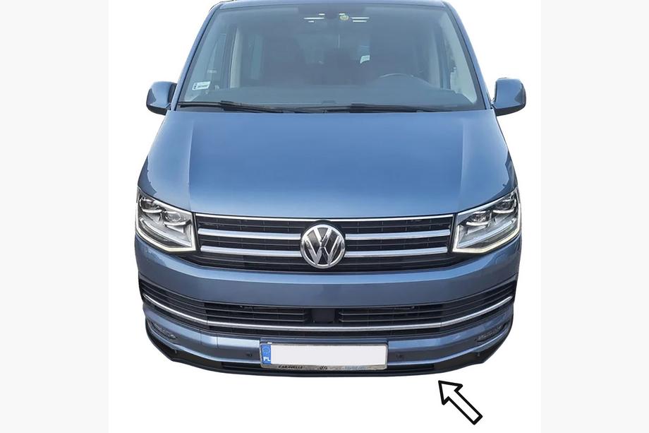 Volkswagen T6 2015-2024 Labio delantero ESA (Caravelle, negro) Foto 1