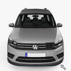 Volkswagen Caddy 2015-2020 Labio delantero ESA (negro) foto 1
