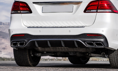 Mercedes GLE/ML class W166 2011-2018 Difusor trasero para GLE (diseño GLE63) foto 1