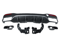 Mercedes GLE/ML class W166 2011-2018 Difusor trasero para GLE (diseño GLE63) foto 8