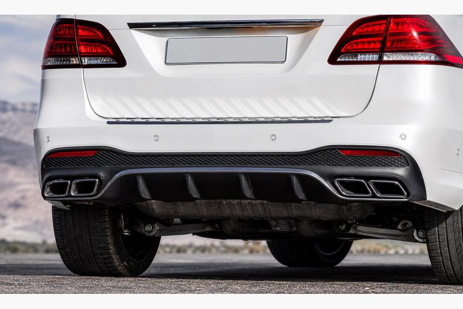 Mercedes GLE/ML class W166 2011-2018 Difusor trasero para GLE (diseño GLE63) Image