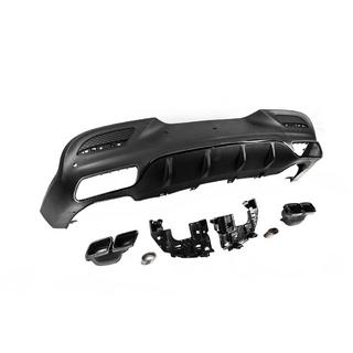 Difusor trasero con salidas Black (diseño GLE63) foto 4