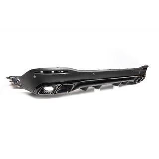 Difusor trasero con salidas de escape BlackEdition (diseño GLS63) foto 4