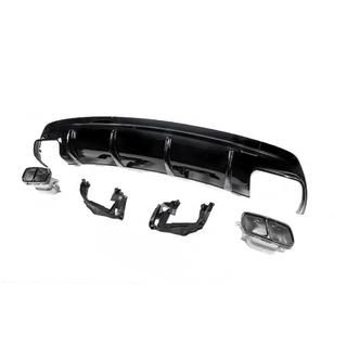 Difusor Trasero Black (Diseño CLA45 con Salidas) foto 3