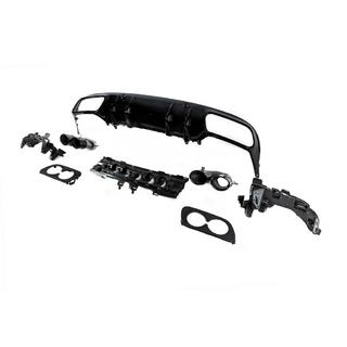 Difusor trasero con salidas de escape (para Coupe Design AMG43) foto 4