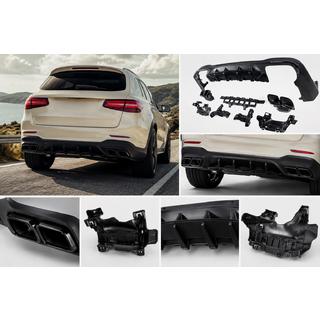 Difusor trasero con salidas Black (Diseño AMG63) foto 1