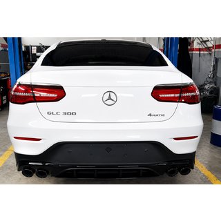 Difusor trasero con salidas de escape (Diseño AMG43) foto 3