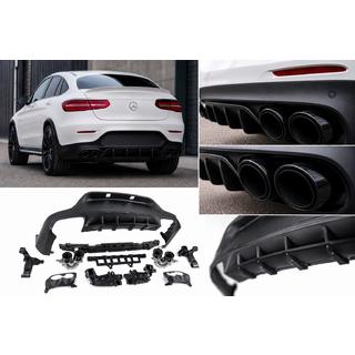 Difusor trasero con salidas de escape (Diseño AMG43)