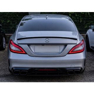 Difusor trasero con colas de escape Black (2015-2018, Diseño GT63) foto 4