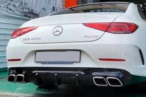 Mercedes CLS C257 2018- Difusor trasero con salidas de escape (Diseño GT63) foto 1