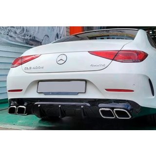 Difusor trasero con salidas de escape (Diseño GT63)