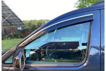 Ford Connect 2021- Deflectores de ventanilla con moldura cromada (2 uds., Sunplex Chrome) foto 1
