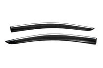 Ford Connect 2021- Deflectores de ventanilla con moldura cromada (2 uds., Sunplex Chrome) foto 3