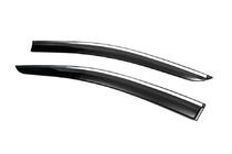 Ford Connect 2021- Deflectores de ventanilla con moldura cromada (2 uds., Sunplex Chrome) foto 4