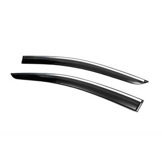 Deflectores de ventanilla con moldura cromada (2 uds., Sunplex Chrome) foto 4