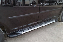 Ford Connect 2021- Estribos laterales Allmond Grey (2 uds., aluminio) foto 1