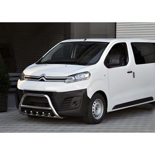 Defensa Delantera WT003 (Acero Inoxidable) Opel Zafira Life 2019- foto 3