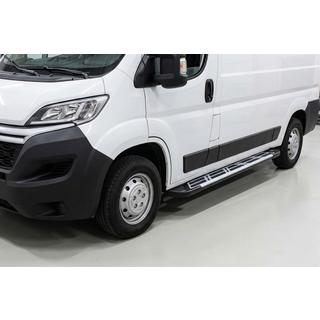 Estribos Laterales Sunrise (2 uds., Aluminio) Opel Movano 2021- foto 1