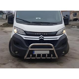 Defensa Delantera WT003 (Acero Inoxidable) Opel Movano 2021- foto 3