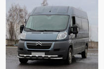 Opel Movano 2021- Defensa Delantera ST015 (Acero Inoxidable) foto 1