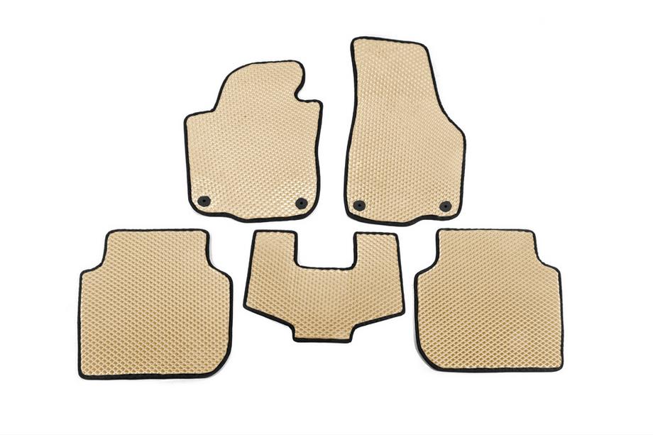 Volkswagen Passat B8 2015-2023 Alfombrillas EVA (USA, Beige) Image