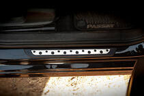 Volkswagen Passat B7 2012-2015 Protector de estribos (Dotline, 4 uds, acero inoxidable) foto 2