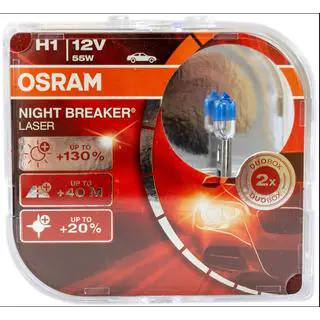 Bombilla de faro Osram 64150NBL H1 55W 12V