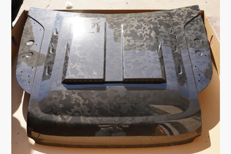 Land Rover Defender 2019- Capó de carbono (Carbono forjado) Image