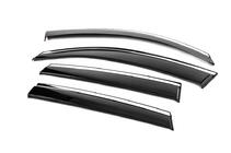 Audi Q5 2008-2017 Deflectores de Ventana con Moldura Cromada Niken Luxury (4 uds) foto 4