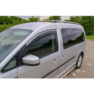 Deflectores de ventana con moldura cromada Niken Luxury (2 uds) foto 4