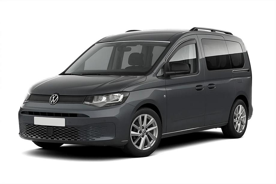 Volkswagen Caddy 2020- Deflectores de ventana con moldura cromada Niken Luxury (2 uds) Image