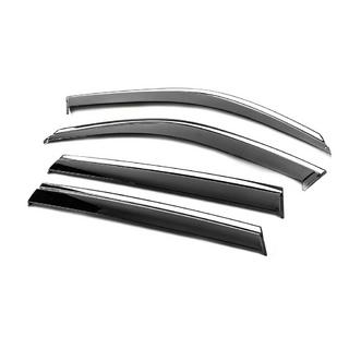 Deflectores de Ventana con Moldura Cromada Niken Luxury (4 uds) BMW X5 F15 2013-2018 foto 2