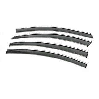 Deflectores de Ventana con Moldura Cromada Niken Luxury (SD, 4 uds) Chevrolet Cruze 2009–2015 foto 2