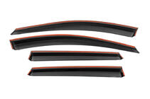 Chevrolet Captiva 2006-2019 Deflectores de Ventana con Moldura Cromada Niken Luxury (4 uds) foto 3