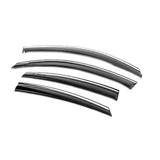 Deflectores de Ventana con Moldura Cromada Niken Luxury (4 uds) Honda Civic Sedan X 2016-2021 foto 2