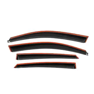 Deflectores de Ventana con Moldura Cromada Niken Luxury (4 uds) Honda Civic Sedan X 2016-2021 foto 3