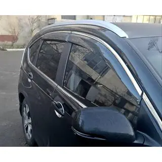 Deflectores de Ventana con Moldura Cromada Niken Luxury (4 uds) Honda CRV 2012-2016 foto 1