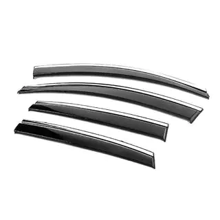 Deflectores de Ventana con Moldura Cromada Niken Luxury (4 uds) Honda CRV 2012-2016 foto 4