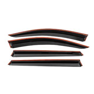 Deflectores de Ventana con Moldura Cromada Niken Luxury (4 uds) Hyundai Santa Fe 4 2018-2023 foto 3